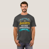 Funny RailCommissioner Phantastisch Job T-Shirt (Vorne ganz)