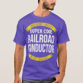 Funny Railroad Conductor Tshirts Geschenk (Vorderseite)