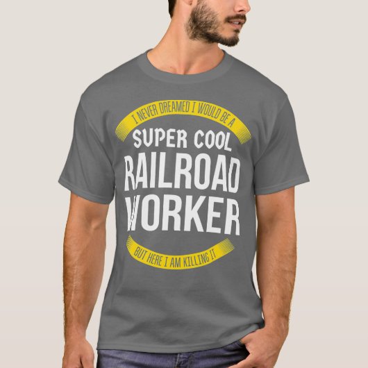 Funny Railroad Worker Tshirts - Geschenkgutschrift (Vorderseite)