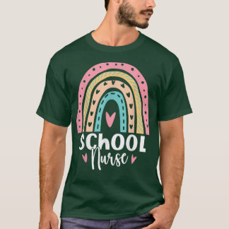 Funny Rainbow Print Nursing School Nurse Week 2022 T-Shirt