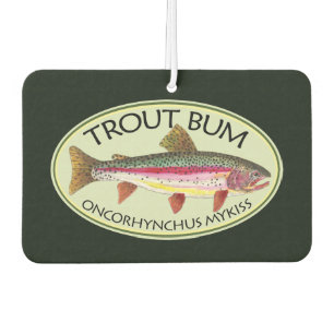 Funny Rainbow Trout Bum Autolufterfrischer