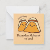 Funny Ramadan Mubarak To You Mitteilungskarte (Vorderseite)