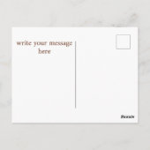 Funny Ramadan Mubarak To You Postkarte (Rückseite)