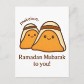 Funny Ramadan Mubarak To You Postkarte (Vorderseite)