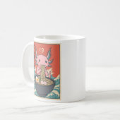 Funny Ramen Axolotl Noodle Lover Cute Creature Kaffeetasse (Vorderseite Links)