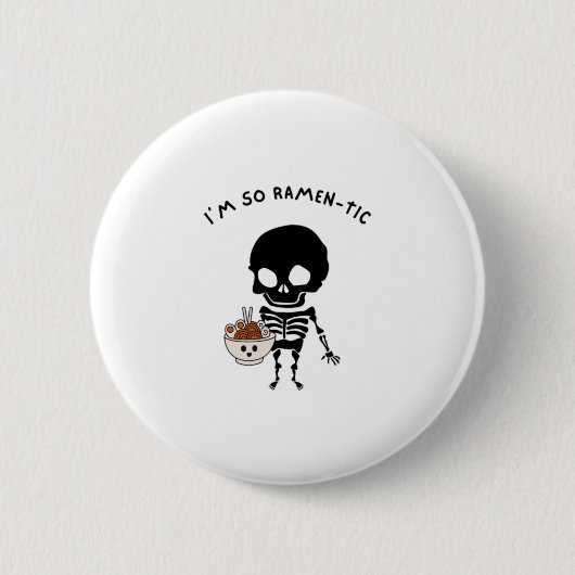 Funny Ramen Button (Vorderseite)
