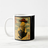 Funny Ramen Cat Japanese Anime Ufo Men Women Teens Kaffeetasse (Links)