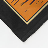 Funny Ramen Cat Japanese Noodle Kitten Fleecedecke (Ecke)