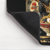 Funny Ramen Cat Noodle Lovers Anime Otaku  Mousepad (Ecke)