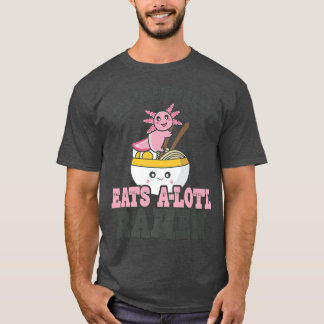 Funny Ramen Liebe Großeltern Niedliches Axolotl Es T-Shirt