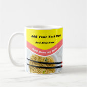 Funny Ramen Noodles Packet Custom Message Kaffeetasse (Links)
