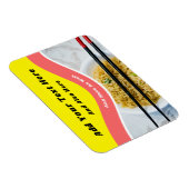 Funny Ramen Noodles Packet Custom Message Magnet (Rechte Seite)