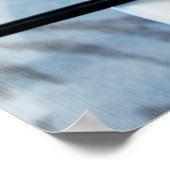 Funny Ramen Noodles Packet Custom Message Poster (Ecke)