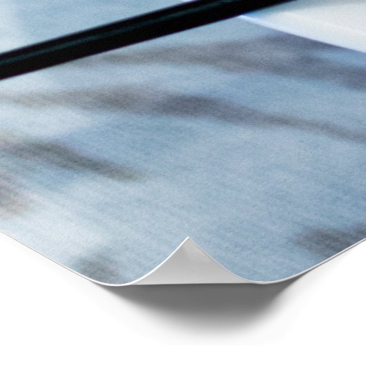 Funny Ramen Noodles Packet Custom Message Poster (Ecke)