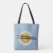 Funny Ramen Noodles Packet Custom Message Tasche (Rückseite)