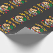 Funny Ramen Noodles Pub Romantic Lover Geschenkpapier (Ecke)