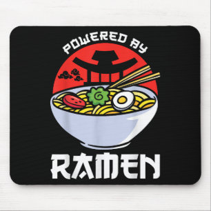 Funny Ramen Zitat für Männer Frauen Ramen Noodles Mousepad