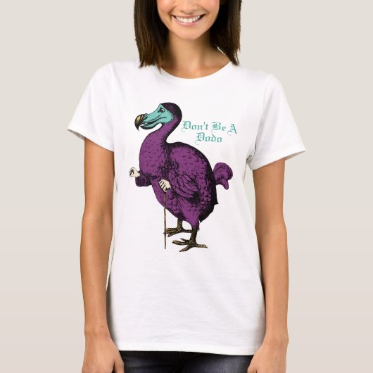 Funny Random Alice im Wunderland Dodo Bird T-Shirt (Vorderseite)