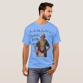 Funny Rapper Mahatma Gandhi Quote Bas Bura Karo gi T-Shirt (Vorne ganz)