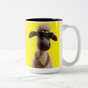 Funny Rapper Sheep Tasse - Niedlicher Pet Lover Gi