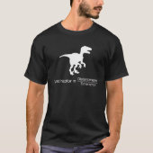 Funny Raptor Distance Time Velociraptor Physics Ma T-Shirt (Vorderseite)