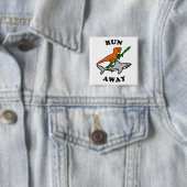 Funny Raptor mit Raketenwerfer Reiten Button (Beispiel)