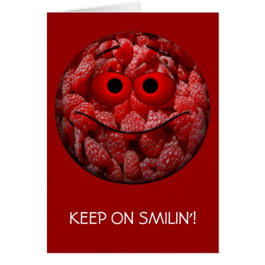 Funny Raspberry Emoticon (Vorne)