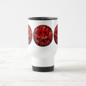 Funny Raspberry Emoticon Reisebecher (Mittel)