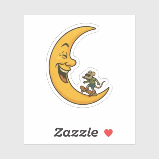 Funny Rat Aufkleber (Blatt)