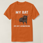 Funny Rat Geschenk für Kinder Jungs Mädchen Straße T-Shirt (Design vorne)