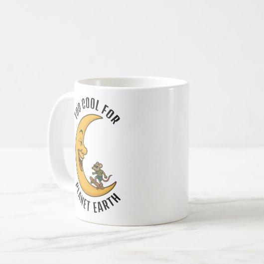 Funny Rat Kaffeetasse (Vorderseite Links)