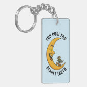 Funny Rat Schlüsselanhänger (Vorderseite links)