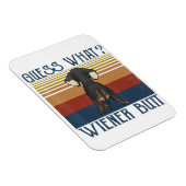 Funny Ratess Was Dackel Hintern Geschenk Dackel Li Magnet (Rechte Seite)