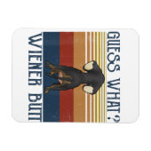 Funny Ratess Was Dackel Hintern Geschenk Dackel Li Magnet (Horizontal)
