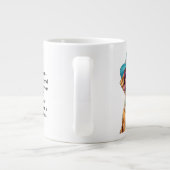 Funny Ratgeber von einem Hund Jumbo-Tasse (Rückseite)