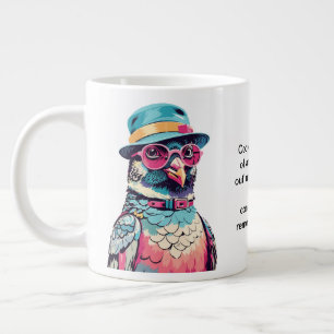 Funny Ratgeber von einer Taube Jumbo-Tasse