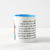 Funny Ratschlag von einem Schwein der Guinea Tasse (Zentrum)