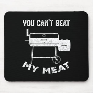 Funny Rauch Grillen Party Raucher Sie können nicht Mousepad