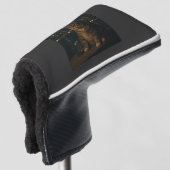 Funny Rauchkatze Meme Stupid Brainrot Golf Headcover (3/4 Vorderseite)