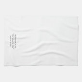 Funny: "Rauchmelder-Cheers" Tea Küchentuch (Horizontal)