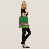 Funny Raupe Netty & Gras Tasche (Am Model)