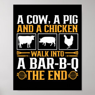 Funny Rbecue Grillen Joke Grill Lover Pitmaster Gr Poster