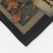 Funny Read in Peace Skeleton Halloween Read Bynned Fleecedecke (Ecke)