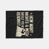 Funny Reading 67 Six Seven Meme Englieacher Book L Fleecedecke (Vorderseite (Horizontal))