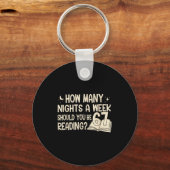 Funny Reading 67 Six Seven Meme Englieacher Book L Schlüsselanhänger (Vorderseite)