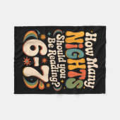 Funny Reading 6 7 Six Seven Meme Englieacher Book  Fleecedecke (Vorderseite (Horizontal))