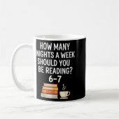Funny Reading 6 7 Six Seven Meme Englieacher Book Kaffeetasse (Links)