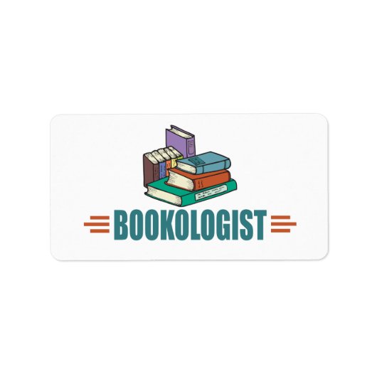 Funny Reading Adressaufkleber (Vorne)
