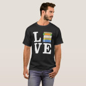 Funny Reading Design T-Shirt (Vorne ganz)