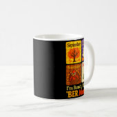 Funny Ready Ber Months Autumn Halloween Thanksgivi Kaffeetasse (VorderseiteRechts)